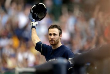 Lucroy basking in a much deserved curtain call.